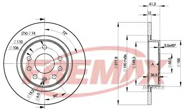 Disc frana