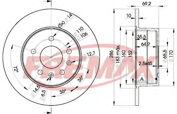 Disc frana