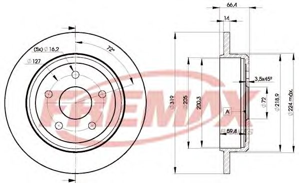 Disc frana