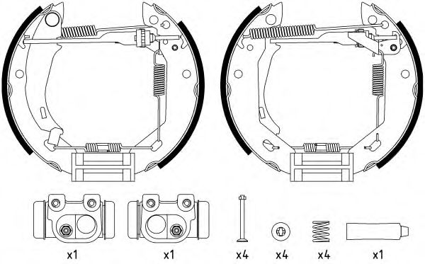 Set saboti frana