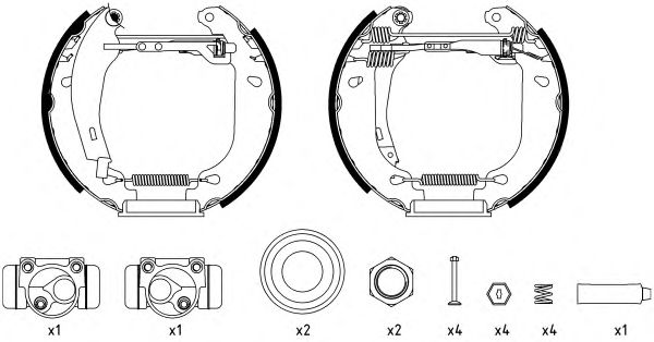 Set saboti frana