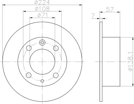 Disc frana