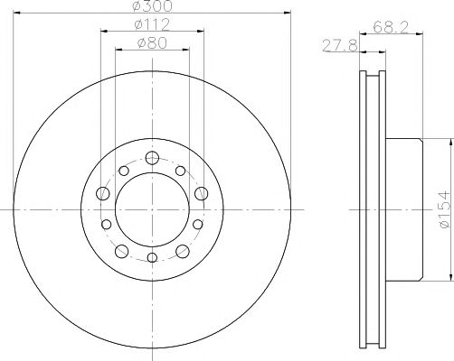 Disc frana