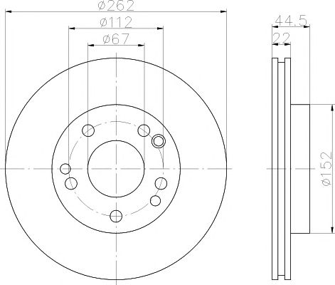 Disc frana