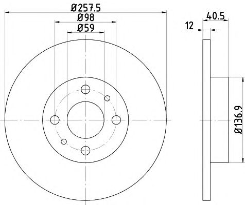 Disc frana