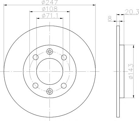 Disc frana