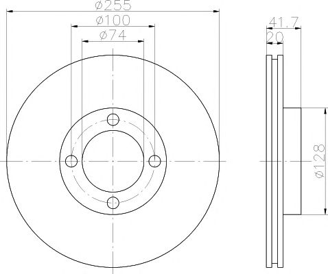 Disc frana