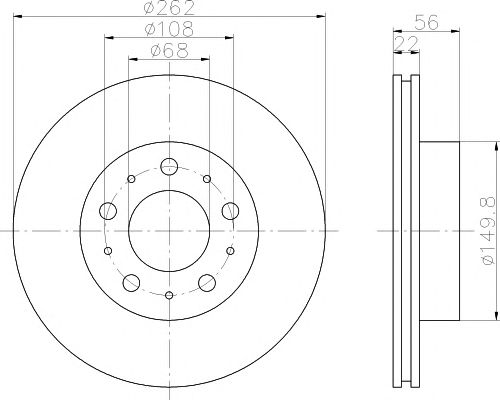 Disc frana