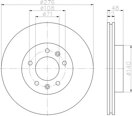 Disc frana