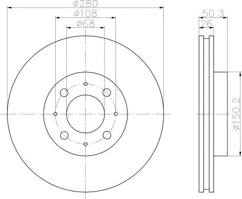 Disc frana