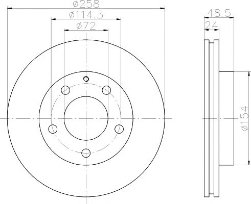 Disc frana