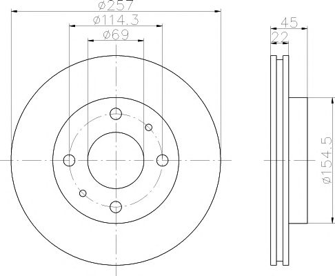 Disc frana