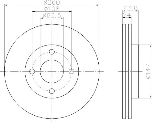 Disc frana