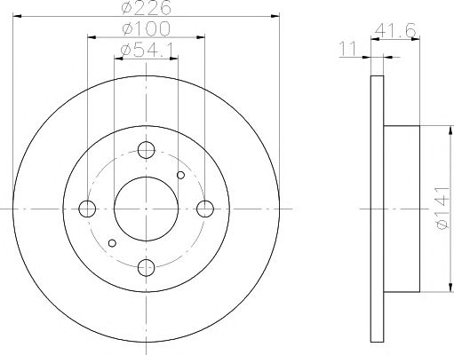 Disc frana