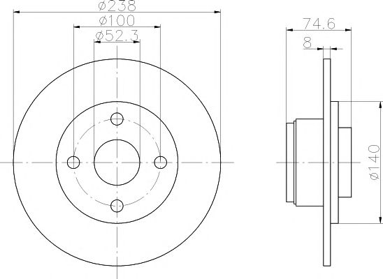 Disc frana