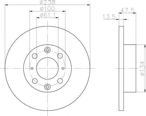 Disc frana