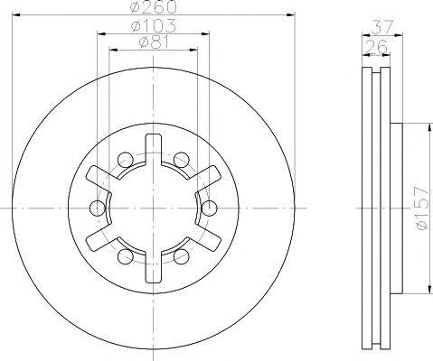 Disc frana