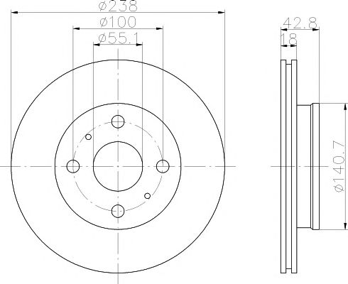 Disc frana