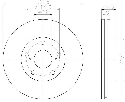 Disc frana