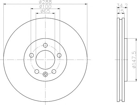 Disc frana