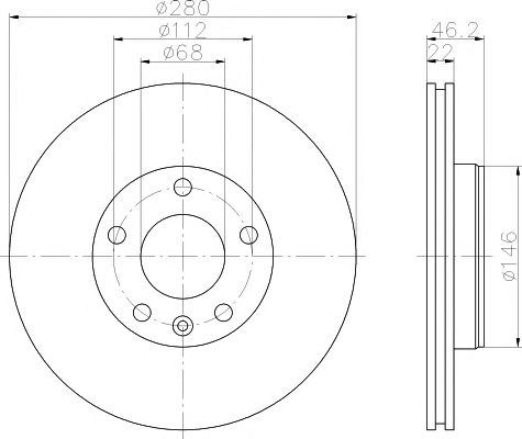 Disc frana