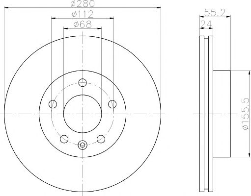 Disc frana