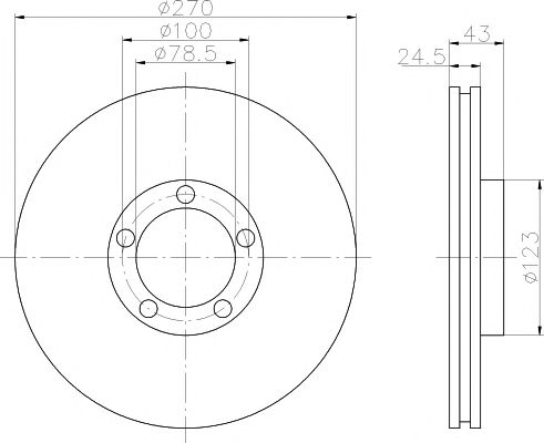 Disc frana