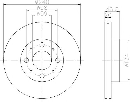 Disc frana