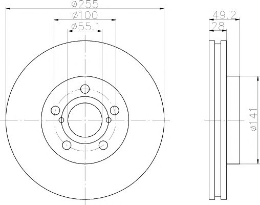 Disc frana