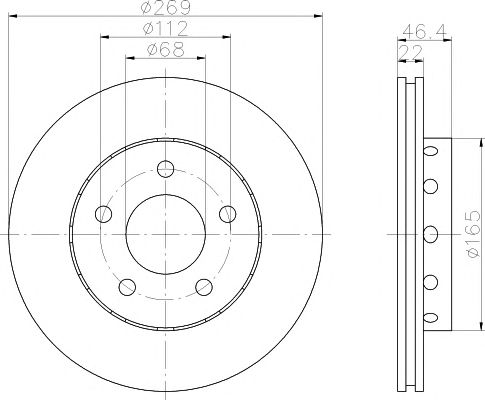 Disc frana