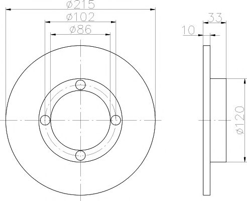 Disc frana