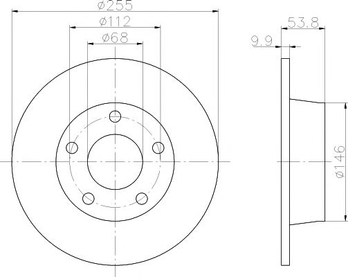 Disc frana