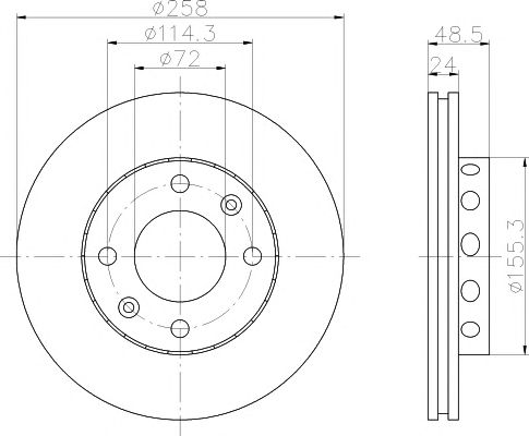 Disc frana