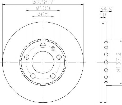 Disc frana