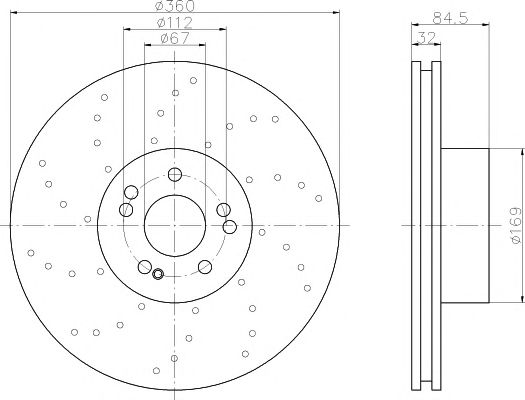 Disc frana