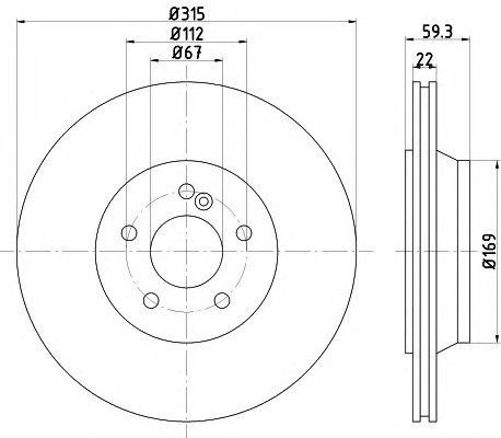 Disc frana