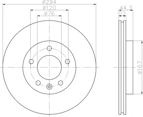 Disc frana