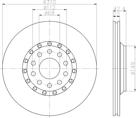 Disc frana