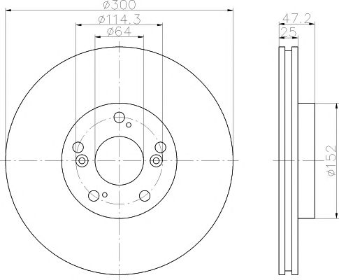 Disc frana