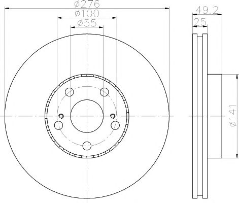 Disc frana