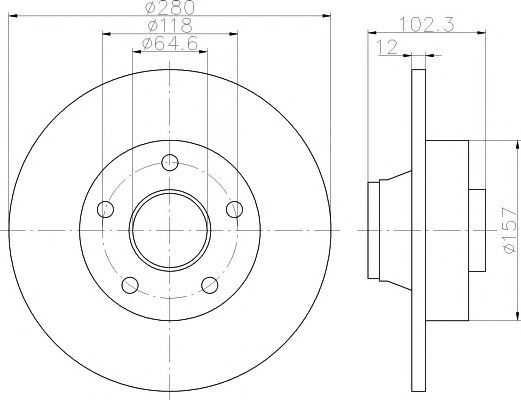 Disc frana