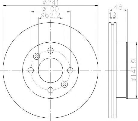 Disc frana