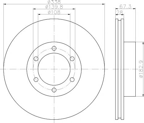 Disc frana