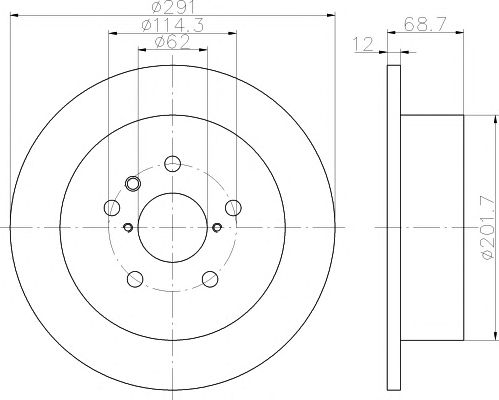 Disc frana