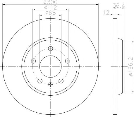 Disc frana