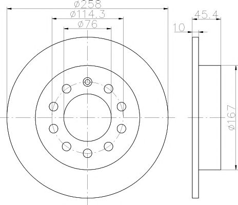 Disc frana