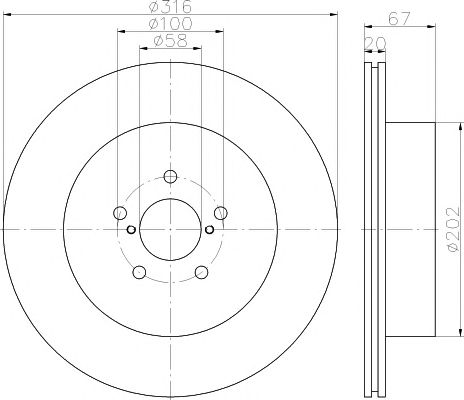 Disc frana