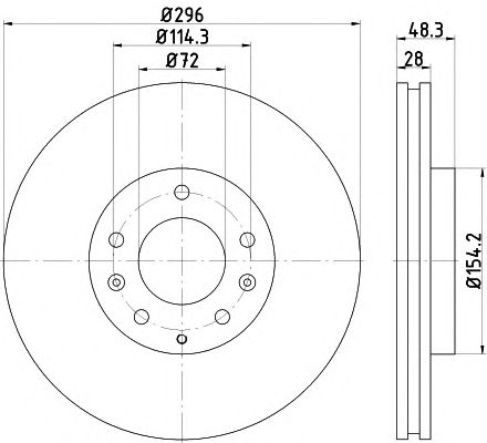 Disc frana