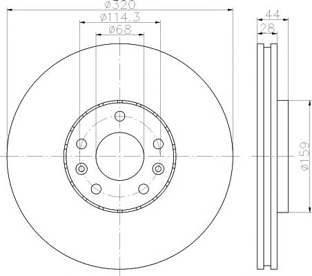 Disc frana