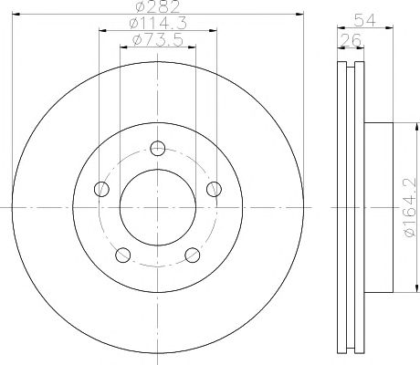 Disc frana